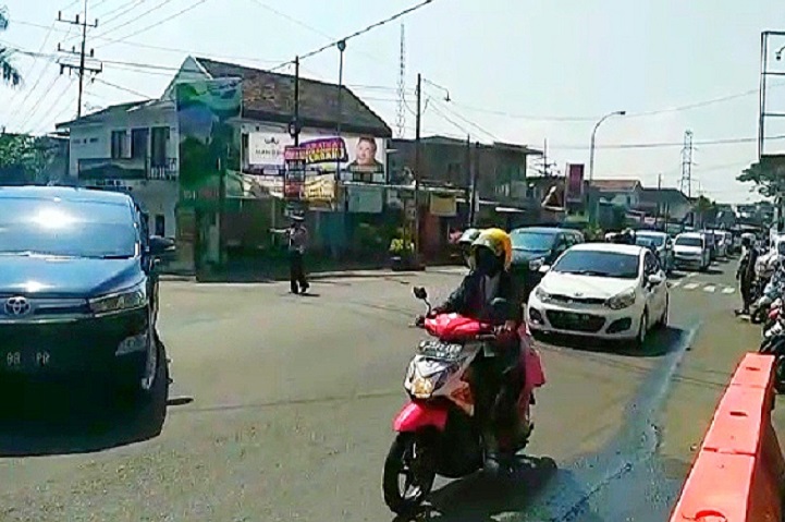 Sehari Pasca Lebaran, Arus Kendaraan Naik 20 Persen