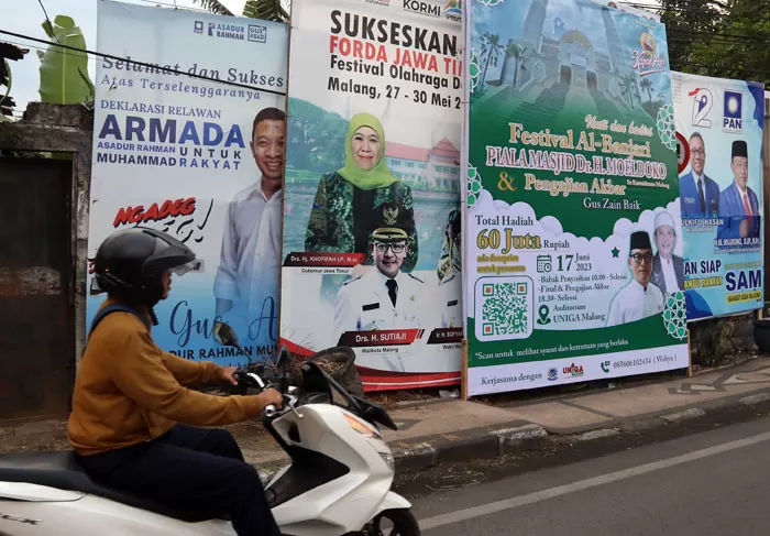 Penertiban Alat Peraga Kampanye Bukan Lati Kewenangan Satpol Pp 