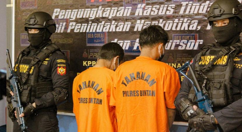 Penyelundupan 1.076 Gram Jenis Sabu Digagalkan Bea Cukai Tanjungpinang