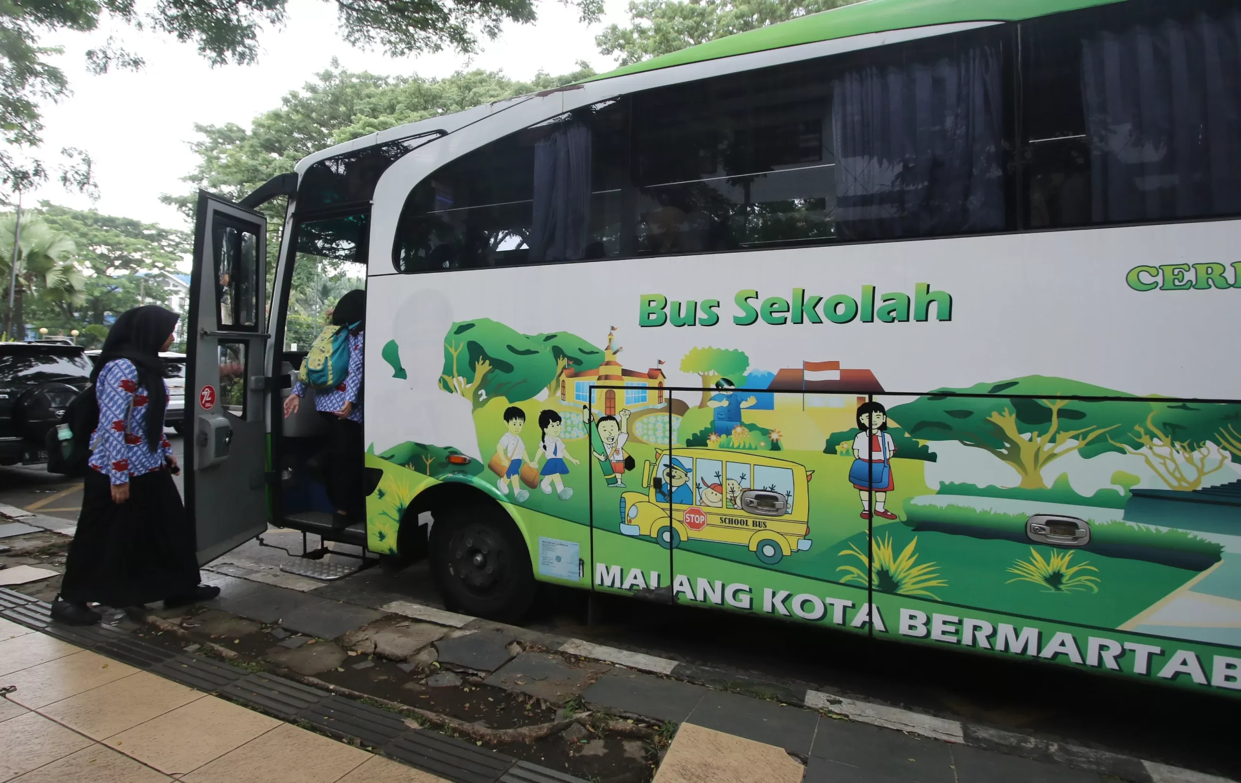 Antusias Pelajar Manfaatkan Bus Masih Tingg