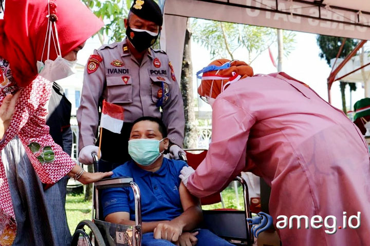 Vaksinasi ODGJ dan Disabilitas di Batu Loyo