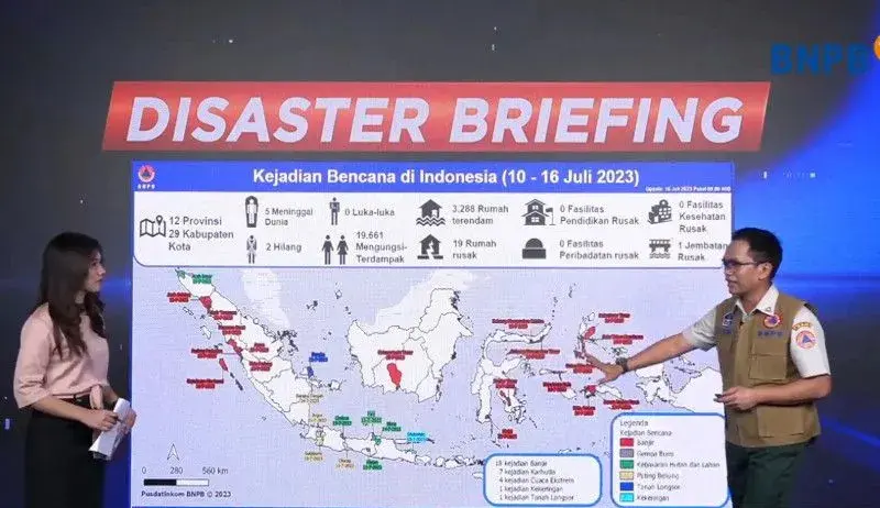 Cuaca Regional Pengaruhi Bencana Di Indonesia