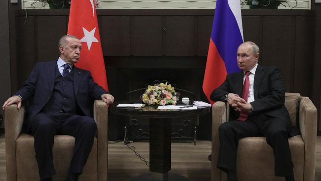 Vladimir Putin Akan Kunjungi Turki Bulan Ini