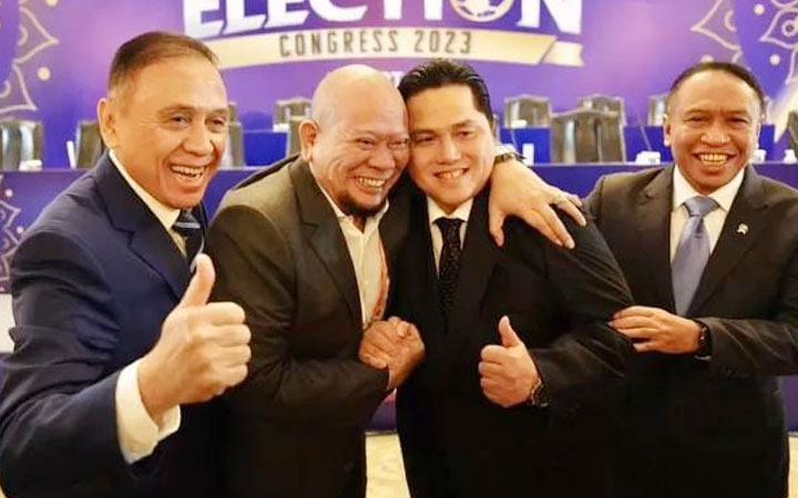 Erick Thohir Ketua Umum PSSI 2023-2027