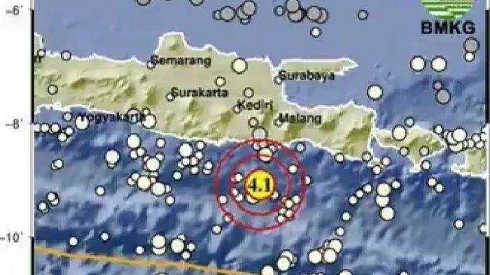 Gempa 4,1 Magnitudo Mengguncang Malang