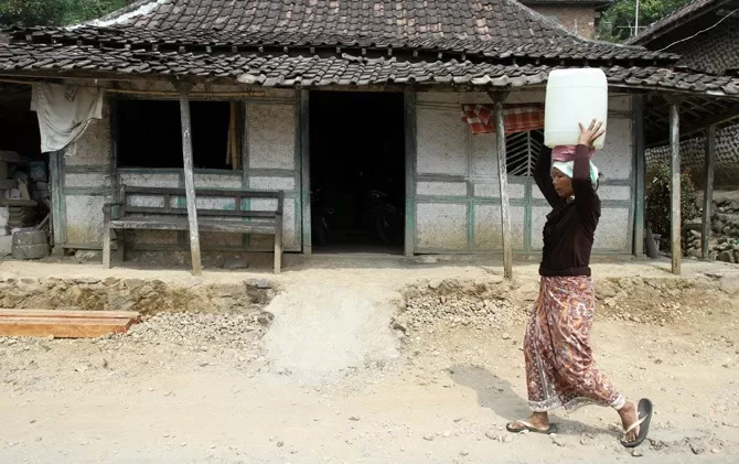 Pemkab Mojokerto Kehabisan Anggaran Penanganan Kekeringan