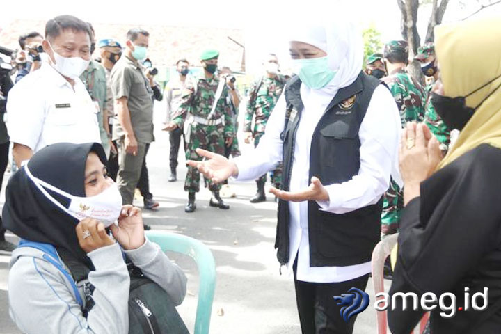 Gubernur Khofifah Positif Covid-19 Lagi, Posting Terakhir di Sampang Bersama Pangdam dan Kapolda