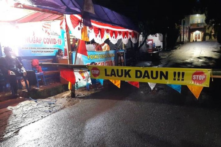 Selama Lebaran Sidomulyo Jadi Desa Tertutup