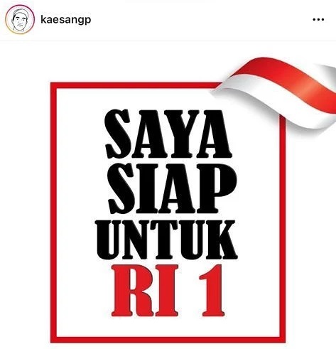 Wow, Kaesang Posting “Siap Untuk RI 1”, Begini Reaksi Warganet