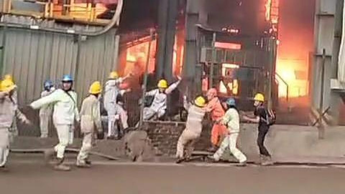 Tungku Smelter PT ITTS Meledak Hari Ini