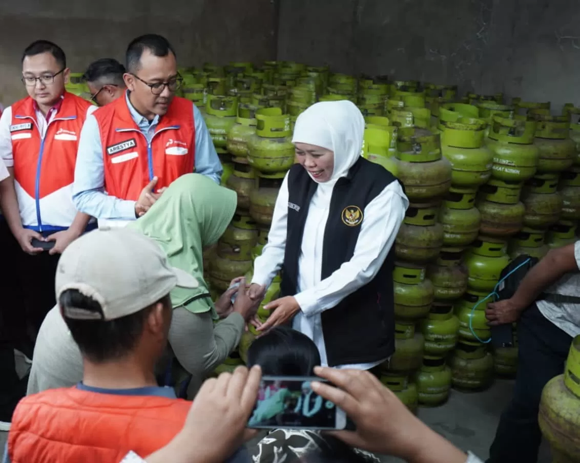 Gubernur Jatim Sidak Pangkalan Elpiji Di Kota Batu