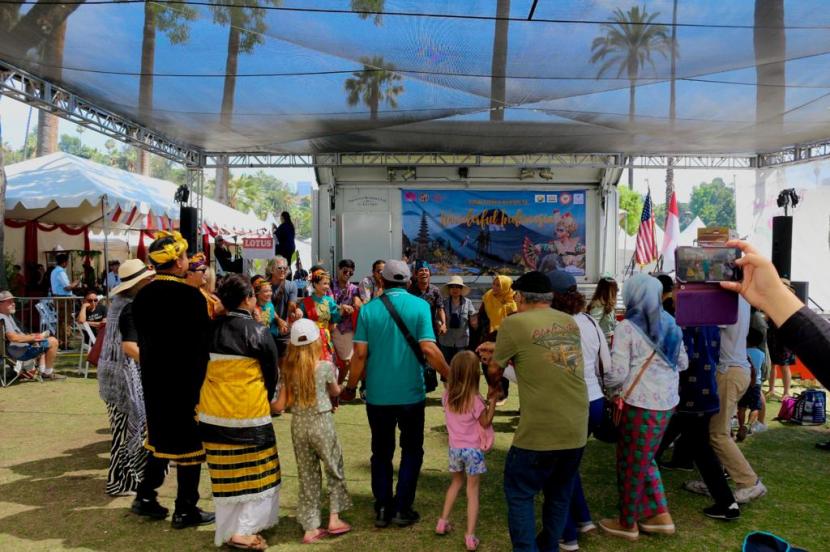 Indonesia Hadiri Gelaran Budaya Lotus Festival Di Los Angeles?