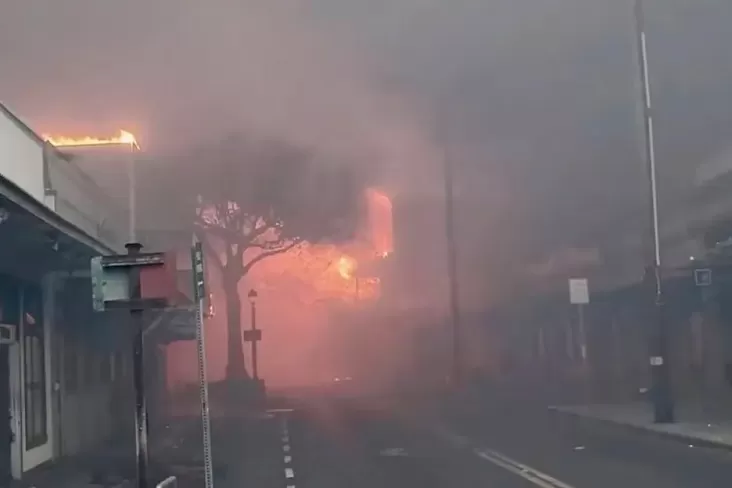 Hutan Hawaii Terbakar Seribu Orang Dilaporkan Hilang