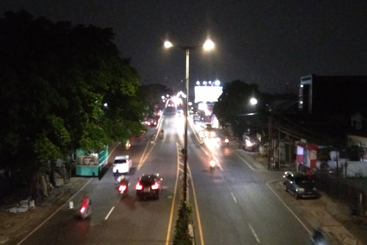 Jam Malam PJU di Kota Malang Tetap Menyala