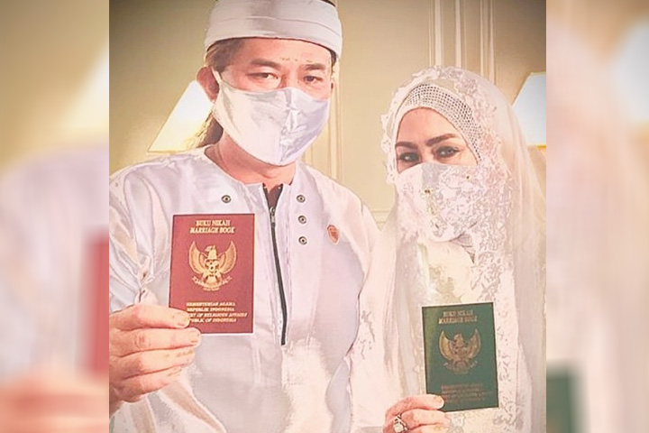 Mel Shandy Posting Foto Pernikahan, Nicky Astria: Alhamdulillah Samawa Teh