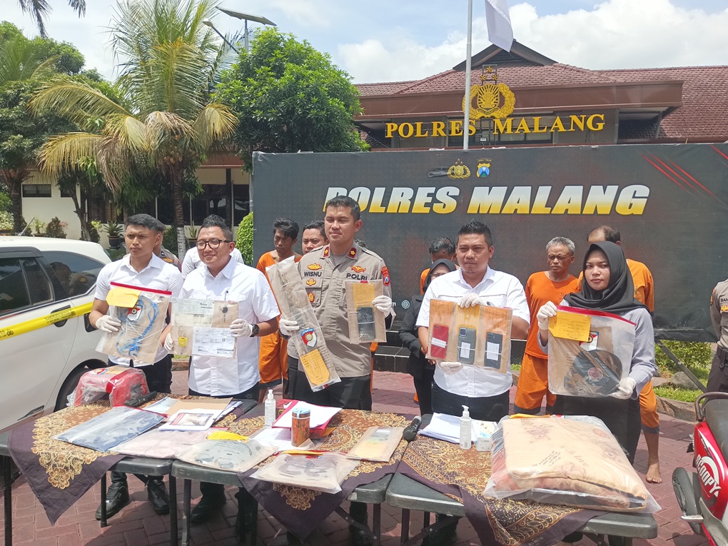 Polisi Tetapkan 5 Tersangka Penganiayaan Pria Paruh Baya Di Kabupaten Malang