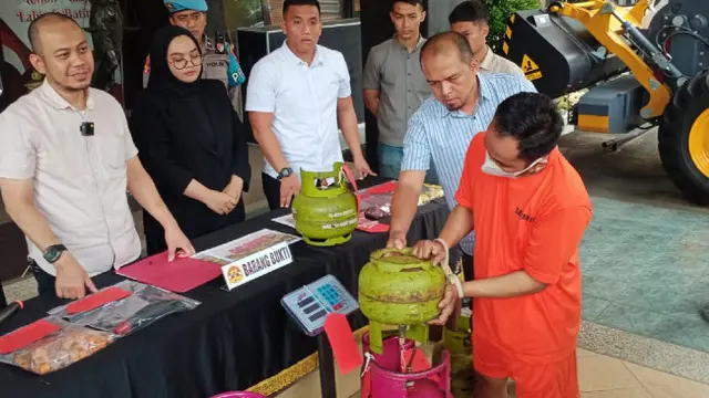 Polisi Berhasil Tangkap Pelaku Praktik Pengoplosan Elpiji Subsidi di Kota Malang