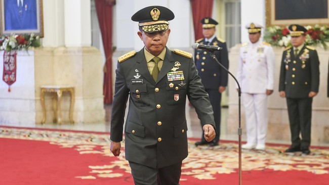 Jenderal Agus Subiyanto Dilantik Sebagai Panglima TNI Hari Ini