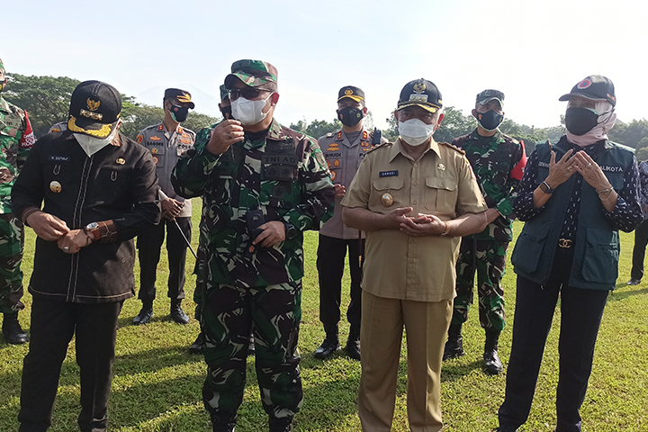 Kasdam Brawijaya Tegaskan PPKM Darurat Bukan Sosialisasi Tapi Penindakan