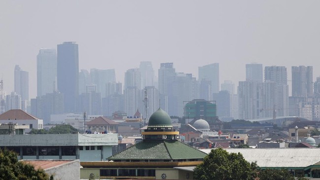 KUALITAS UDARA JAKARTA TERBURUK NOMOR SATU DI DUNIA PAGI INI