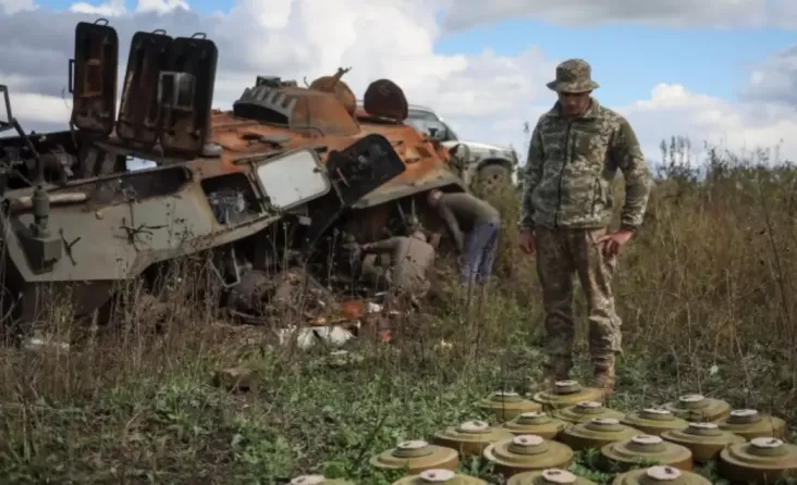 Ranjau Darat Jadi Hal Paling Ditakuti Tentara Ukraina?