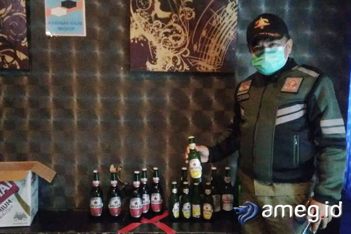 Gelar Operasi Yustisi, Satpol PP Kota Malang Amankan 83 Minol Ilegal