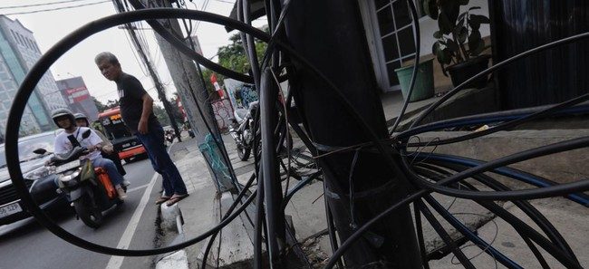 Polda Metro Jaya Akan Usut Laka Kabel Fiber Optik