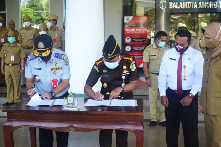 Tuntaskan Masalah Parkir, Dishub dan Kejari Batu Kerjasama