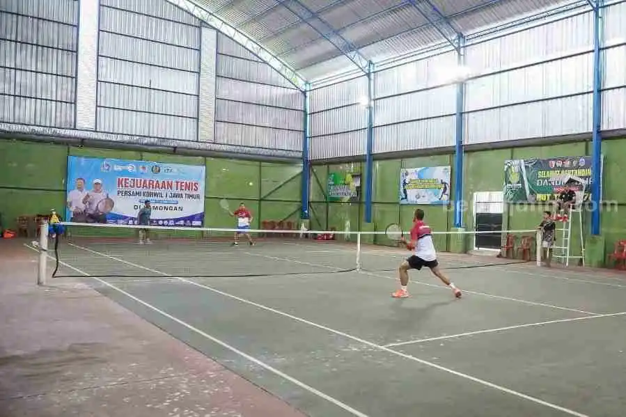 Lamongan Gelar Turnamen Tenis  Dalam Rangka Hut Tni Ke-78