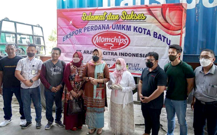 Keripik Tempe Dongkrak Nilai Ekspor Kota Batu