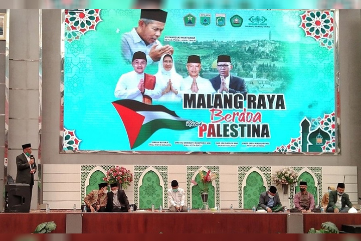 Unisma Gelar Malang Raya Berdoa untuk Palestina