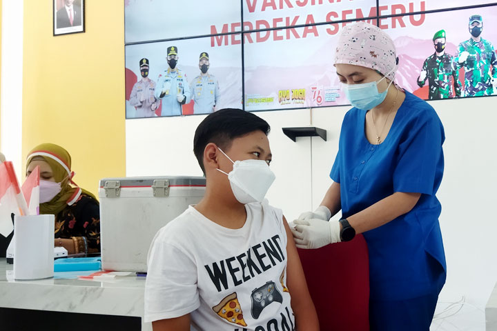 Kejar Kekebalan Komunal, Vaksin untuk Anak Digeber